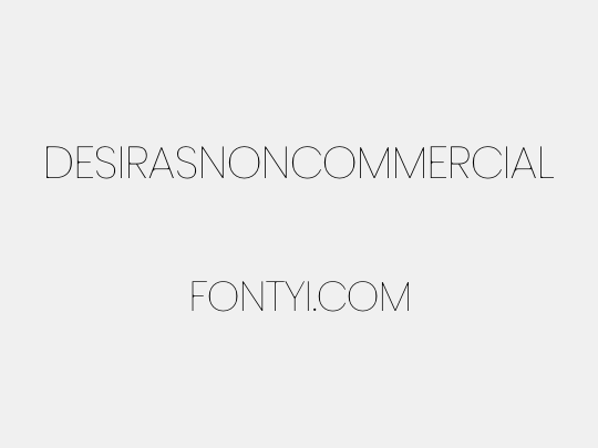 DesirasNonCommercial