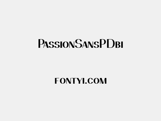 PassionSansPDbi