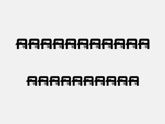 SPIDER font
