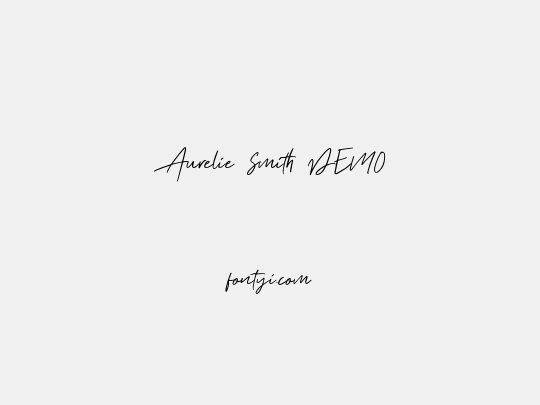 Aurelie Smith DEMO