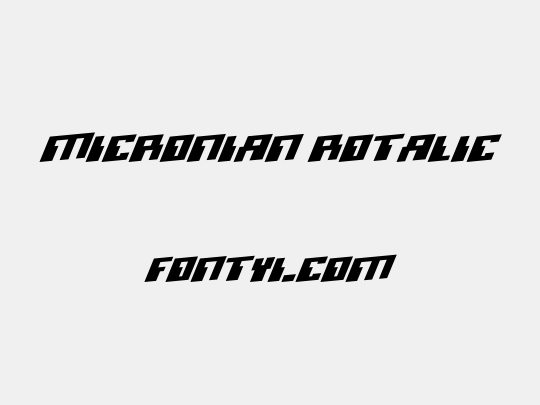 Micronian Rotalic