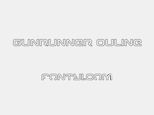 Gunrunner Ouline