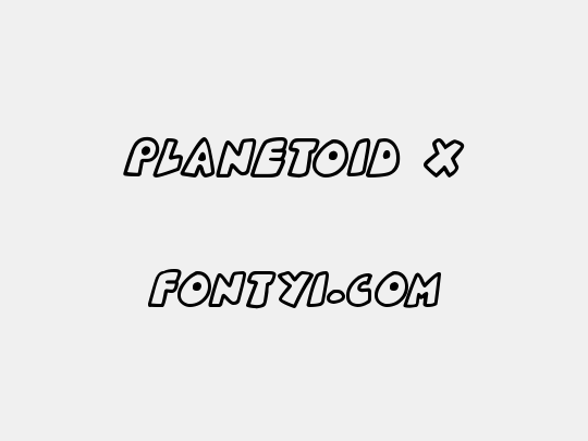 Planetoid X
