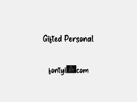 Gifted Personal
