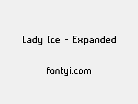 Lady Ice - Expanded
