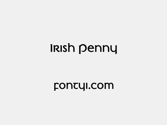 Irish Penny