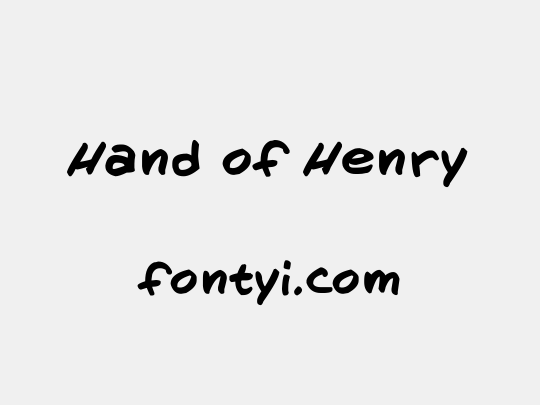 Hand of Henry