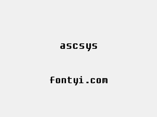 ascsys