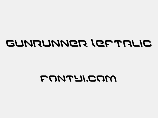 Gunrunner Leftalic
