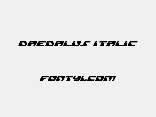 Daedalus Italic
