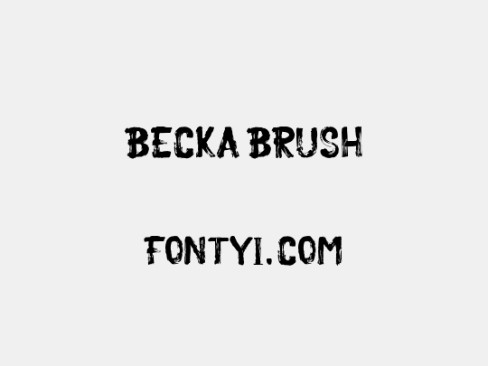 Becka Brush