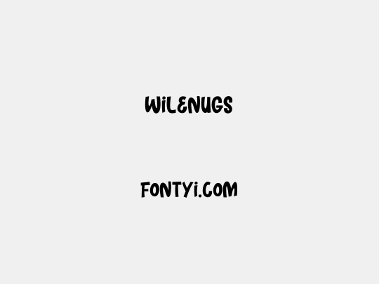 WILENUGS