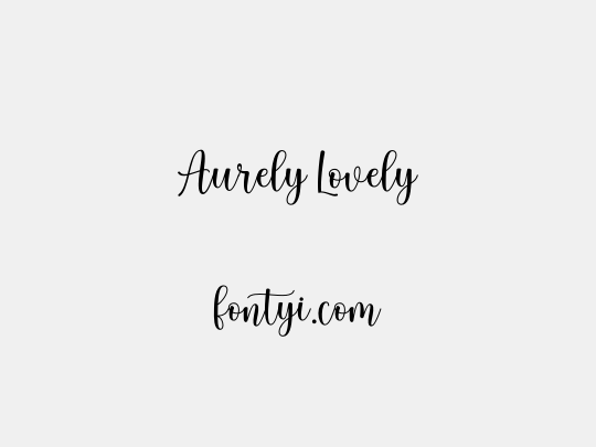 Aurely Lovely