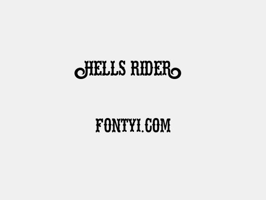 Hells Rider