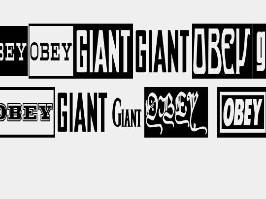 ObeyGiantPosterCondensed