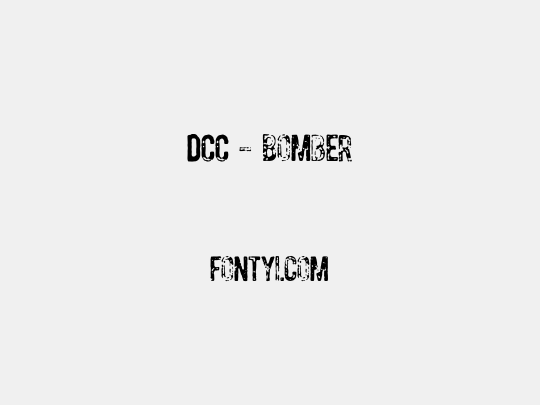 DCC - Bomber