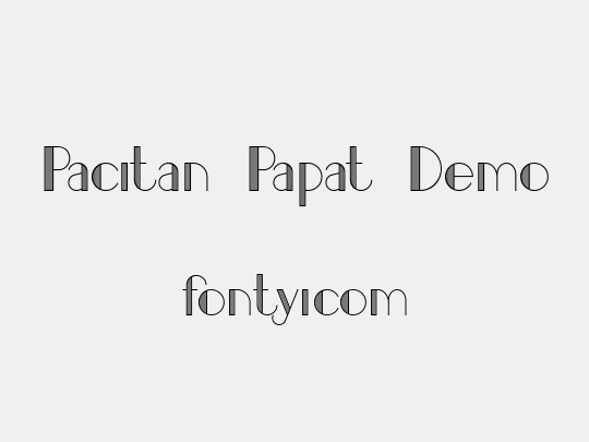 Pacitan Papat Demo