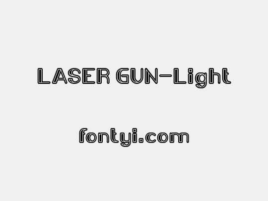 LASER GUN-Light