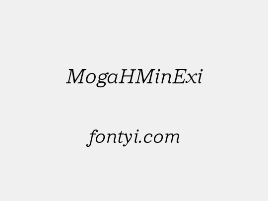 MogaHMinExi