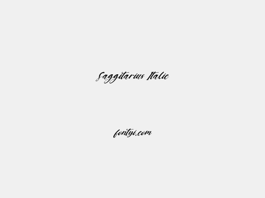 Saggitarius Italic