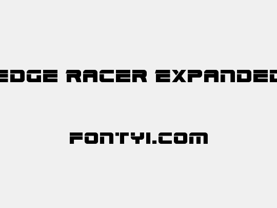 Edge Racer Expanded