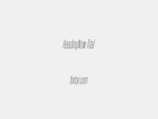 HeadingNow Trial