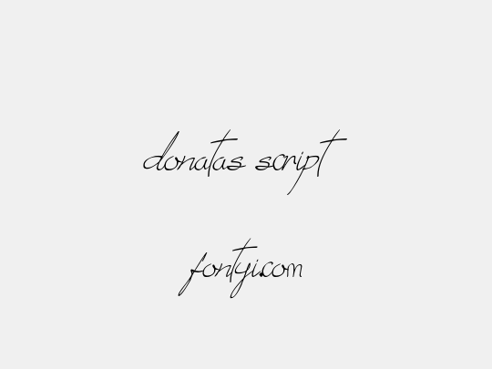 donatas script