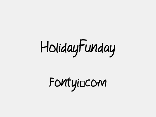 HolidayFunday
