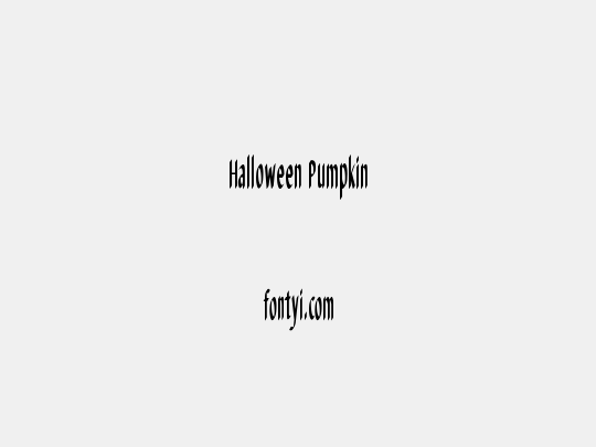 Halloween Pumpkin