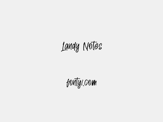 Landy Notes