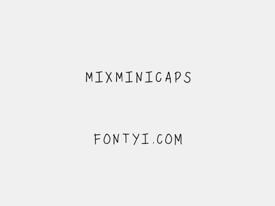 MixMiniCaps