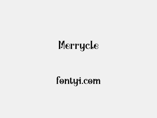 Merrycle