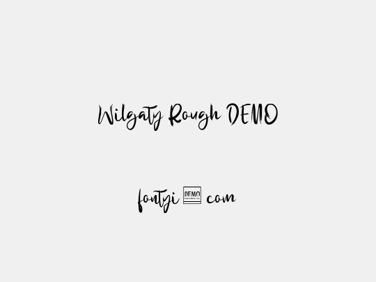 Wilgaty Rough DEMO