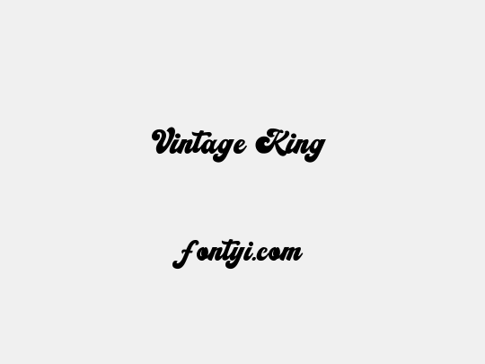 Vintage King
