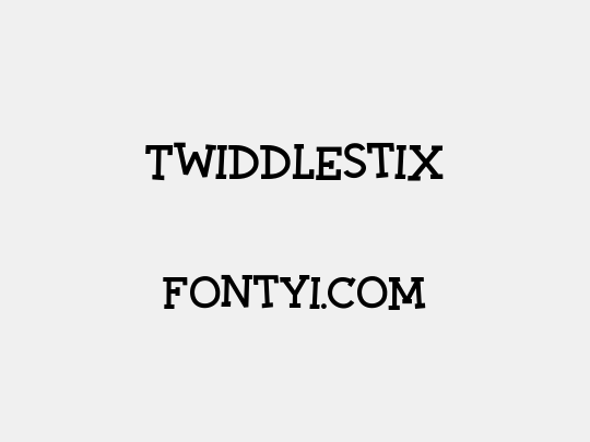 Twiddlestix
