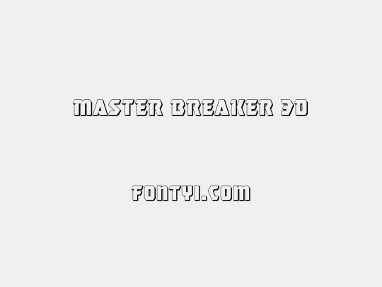 Master Breaker 3D