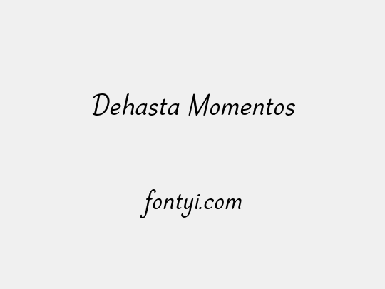 Dehasta Momentos