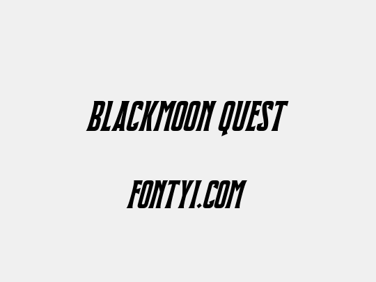 Blackmoon Quest