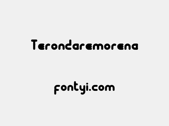 Terondaremorena
