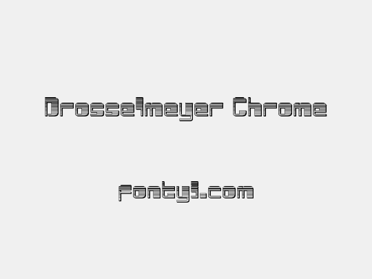 Drosselmeyer Chrome