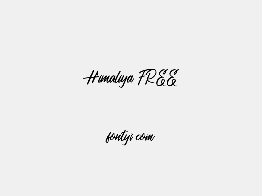 Himaliya FREE