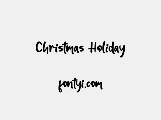 Christmas Holiday