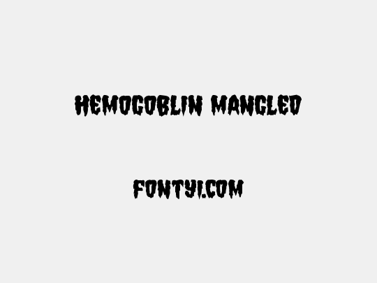 Hemogoblin Mangled