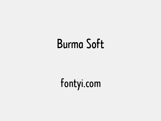 Burma Soft