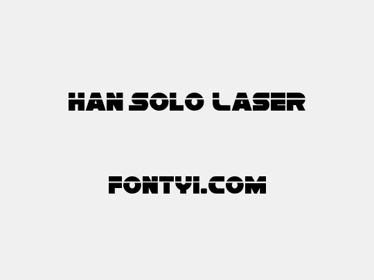 Han Solo Laser