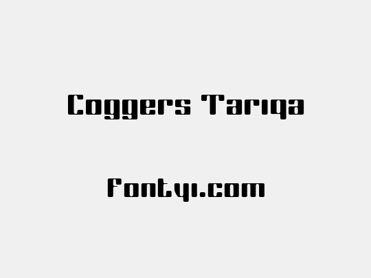 Coggers Tariqa