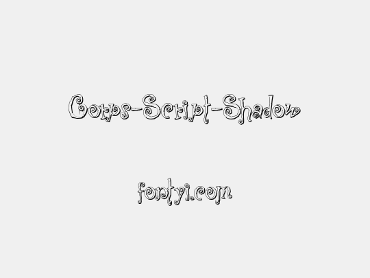 Corps-Script-Shadow