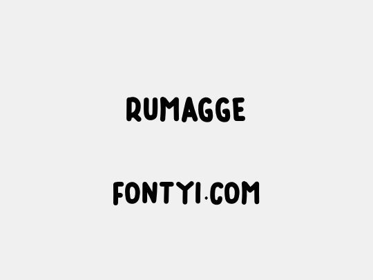 RUMAGGE