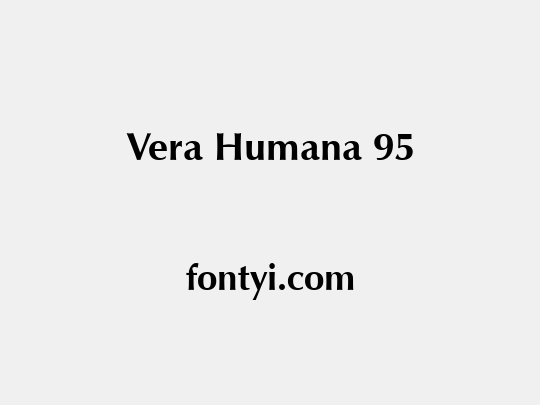 Vera Humana 95