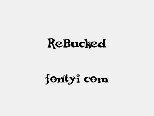 ReBucked